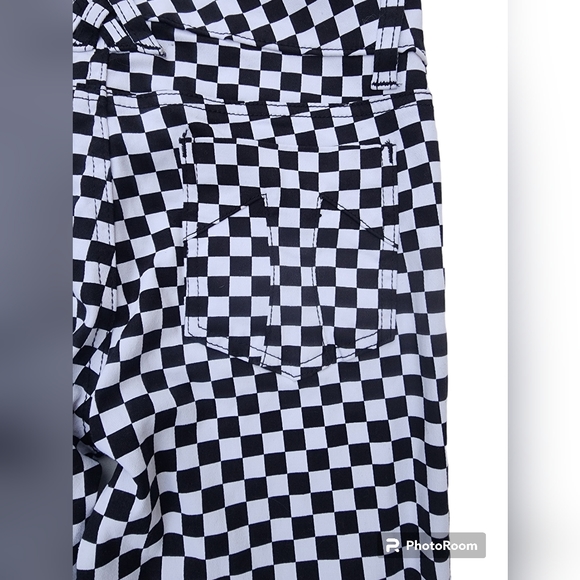 Tripp NYC Checkered Board Jeans - Picture 3 of 6